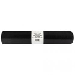 Folistar HNAT szemeteszsák 70x110 cm, 135 literes (120L) LDPE 60 mikron fekete, 10 darab/tekercs - haztartasibolt