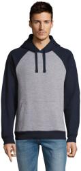 SOL'S Unisex felnőtt Seattle pulóver 2XL kék|szürke