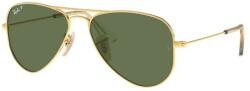 Ray-Ban RJ9506S 223/2P JUNIOR AVIATOR ARISTA GREEN POLARIZED gyermek napszemüveg (utolsó darab) (RJ9506S 223 2P)