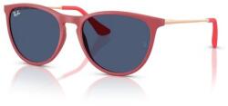 Ray-Ban RJ9060S 718071 JUNIOR ERIKA RUBBER FUCHSIA DARK BLUE gyermek napszemüveg (RJ9060S 718071)