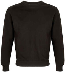 SOL'S Unisex felnőtt Columbia Crew nyakú pulóver 3XL fekete