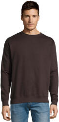 SOL'S Unisex felnőtt New Supreme Sweatshirt L barna|szürke