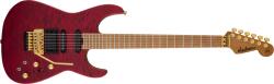 Jackson USA Signature Phil Collen PC1 Satin Stain Satin Trans Red