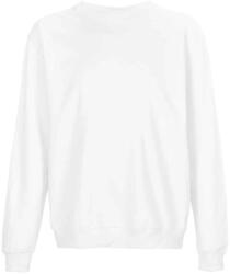 SOL'S Unisex felnőtt Columbia Crew nyakú pulóver 3XL fehér