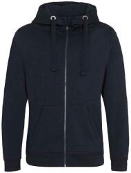 AWDIS Unisex felnőtt Just Hoods Graduate nehézsúlyú kapucnis pulóver XL kék