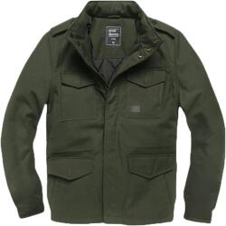 Vintage Industries parka Brent, olívazöld