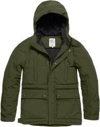 Vintage Industries Milo férfi parka dzseki, szürke, drab