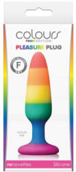 Colours - Pride Edition - Pleasure Plug - Small -Rainbow - tobuy