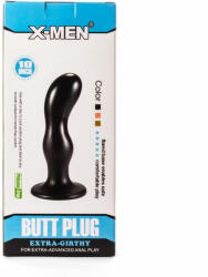 X-Men 8.66" Extra Girthy Butt Plug Black II - tobuy - 6 253 Ft