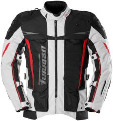 Furygan Geacă de motocicletă Furygan Montroc Kevlar® Primaloft® 3IN1+ negru-bej-roșu (FUR6498-163BLCPRLRED)