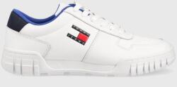 Tommy Jeans bőr sportcipő Retro Leather Cupsole Tjm Ess fehér - fehér Férfi 44