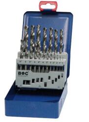 Bohrcraft Fémcsigafúró készlet HSS-G 19 db-os Bohrcraft fém dobozban (170801)