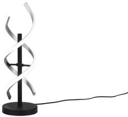 TRIO Sequence csiszolt alumínium-fekete LED asztali lámpa (TRI-541810205) LED 1 izzós IP20 (541810205)