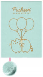 St. Majewski notesz plüss borítású (A5, von. 96 lap), Pusheen, mentazöld (5) (658013)