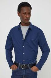 Levi's ing férfi, galléros, sötétkék, slim - sötétkék S