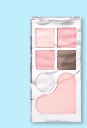 Rom&nd Szem- és arcpaletta Bare Layer Palette - 14 g No. 02 Strawberry Mood