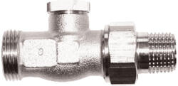 HERZ radiátorszelep visszatérő egyenes 1/2" km (1373311)