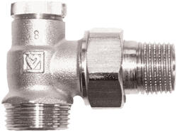 HERZ radiátorszelep visszatérő sarok 1/2" KM (1374801)