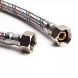 Ermetiq Felxibilis bekőtőcső 3/8" BB L=30 vízre (14190)