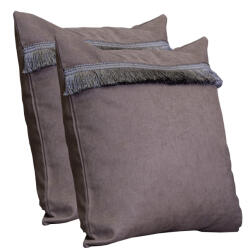 Hiko Set doua perne decorative cu fata detasabila, Hiko BASE taupe, 2x40x40cm (3893)