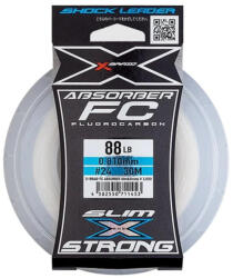 YGK Fluorocarbon zsinór YGK X-Braid FC Absorber Slim & Strong PE#18 (0, 706mm) 30m 66LB