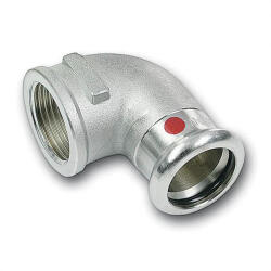 SANHA-THERM szénacél 90° könyök 15-1/2" BM (SA-124090G1512)