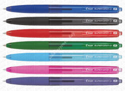 Pilot Super Grip nyomógombos golyóstoll - 3 színben