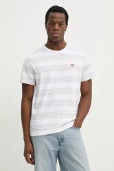 Levi's pamut póló fehér, férfi, sima - fehér M - answear - 9 990 Ft