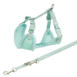 TRIXIE Ham Si Lesa, Soft, Pentru Caini Juniori, S-M: 26-34 cm 10 mm, 2.00 m, Verde Menta, 15565t