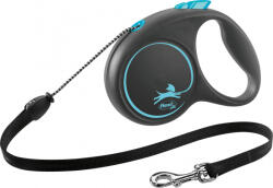 flexi Lesa Flexi Black Design, Snur, M: 5 m 20 kg, Albastru, 12262