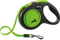 flexi Lesa Flexi Neon, Banda, S: 5 m 15 kg, Verde Neon, 209314