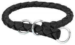 TRIXIE Zgarda Cavo Coarda, Semistrangulanta, S-M: 35-41 cm 12 mm, Negru, 143701