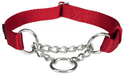 TRIXIE Zgarda Semistrangulanta, Premium, M-L: 35-50 cm 20 mm, Rosu, 202803