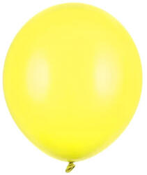Partydeco Strong 17" (43cm-es) léggömb, Sárga (LUFI328806)