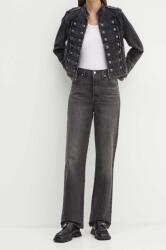 Levi's farmer RIBCAGE FULL LENGTH női, magas derekú, 79078 - szürke 24/34