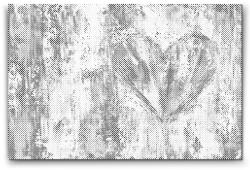 PontPöttyöző - A szerelem érintése Méret: 40x60cm, Keretezés: Műanyagtáblával, Szín: Zöld