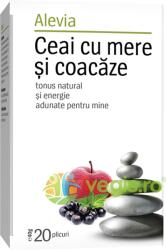 Alevia Ceai cu Mere si Coacaze 20 plicuri - vegis