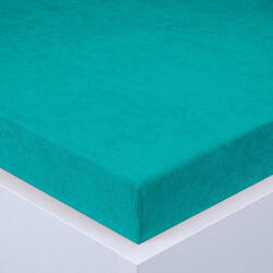 decoDoma Cearşaf cu elastic frotir EXCLUSIVE verde turcoaz 160 x 200 cm