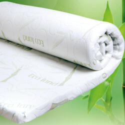 decoDoma Saltea de protecţie cu spumă cu memorie BAMBOO Comfort 90 x 190 x 6 cm