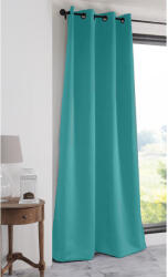 STOF Draperie groasă blackout NOTTE turcoaz 135 x 250 cm set 2 buc