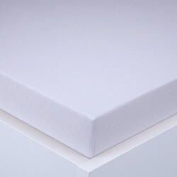 decoDoma Cearşaf cu elastic frotir EXCLUSIVE alb set 2 buc 90 x 200 cm
