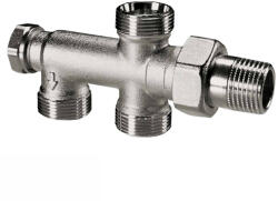 IVAR Robinet bitubular 4 cai 1/2 M X EK - pardoseala, IVAR (500381)