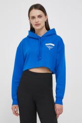 Calvin Klein felső női, nyomott mintás, kapucnis - kék L