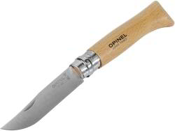 Opinel 001089 No. 08 Összecsukható Zsebkés Védőtokban - Fa Markolattal