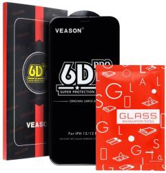6D Pro Veason Glass edzett üveg fekete szegéllyel Xiaomi 14T/14T Pro