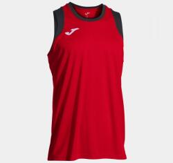 Joma CANCHA SLEEVELESS SHIRT ORANGE kosárlabda mez piros fekete XL