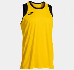 Joma CANCHA SLEEVELESS SHIRT ORANGE kosárlabda mez sárga fekete 4XL