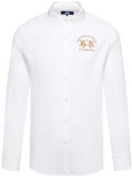 La Martina Cămașă 3LMCCMC01 00001 optic white