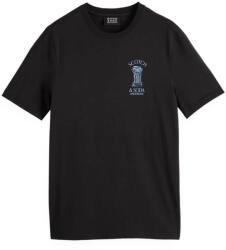 Scotch & Soda T-Shirt Left Chest Artwork 179943 SC001 black (179943-0008)