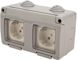 Evotools Priza Exterior Dubla Schuko (683044)